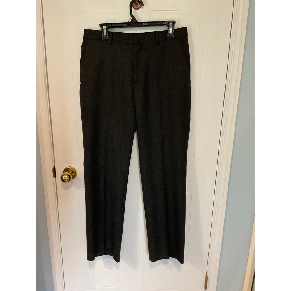 Banana Republic Dress Pants Mens 32x34 Gray Excellent Tailored Fit Trousers